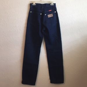 Wrangler High Waisted Dark Wash Western Jeans